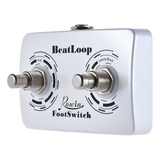 Pedal Rowin Beatloop Dual Footswitch Pedal Switch Para Rowin