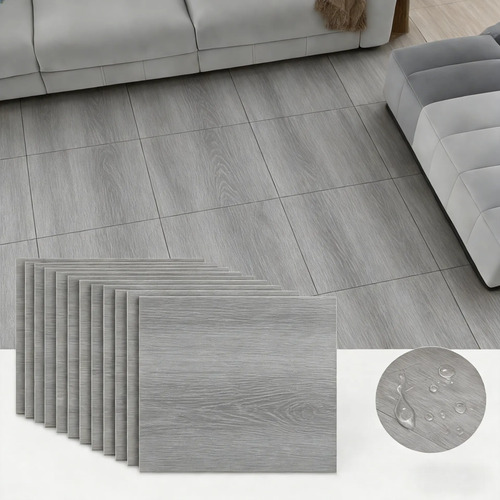 Duela Vinílica Autoadherible Pvc Imitacion Madera Piso 50pcs | Meses sin interés