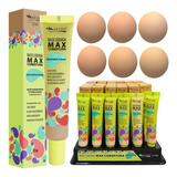 36 Base Matte Resistente A Água Hidratante Maxlove Atacado 