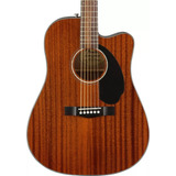 Guitarra Electroacustica Fender Cd60sce Mahogany Fishman 