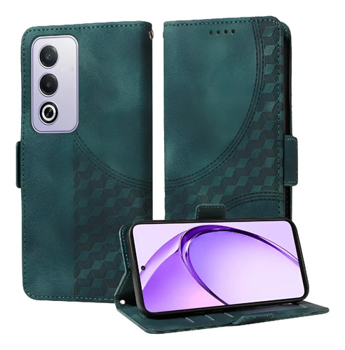 Funda For Oppo A80 5g Tarjetero Protector De Cuero