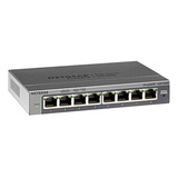 Switch Netgear De 8 Puertos Gigabit Ethernet Plus