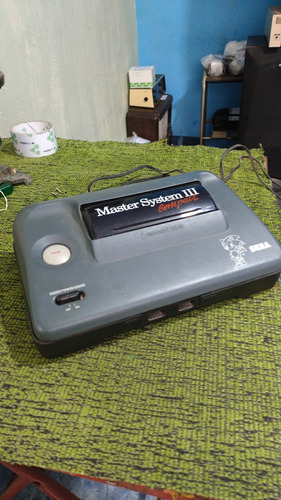 Carcaça Videogame Master System Lll Só O Console Sem Testar 
