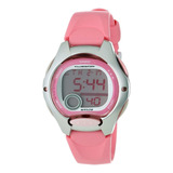 Reloj Casio Lw-200-4b Unisex Plateado/rosa (pequeño)