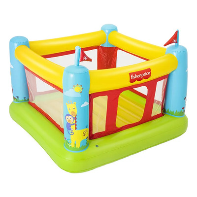 Castillo Inflable Infantil Fisher Price Brincolin Con Malla | Meses sin interés
