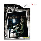 Resident Evil Archives Seminovo  Nintendo Wii