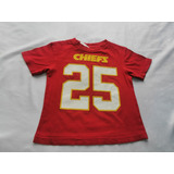 Playera Algodón Nfl Jefes Kansas City Chiefs 5-6 Años Niños 