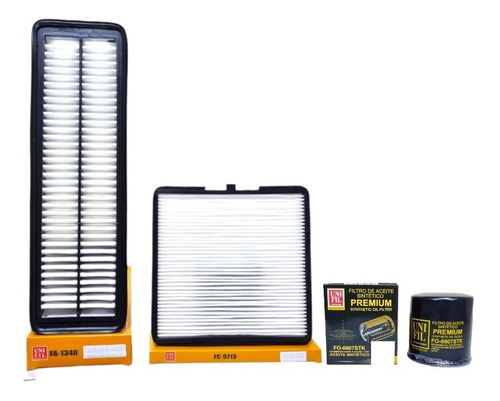 Kit Filtros Para Grand I10 1.2l 2015-2022 Aire Aceite &cabin