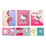 Pack 10 Cuaderno Universitario 100 Hojas Hello Kitty Proarte