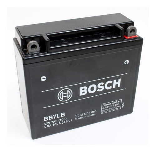 Bateria Bosch Bb7lb 12n7b-3a Gel Storm 125 Rx 150 En Moto 46