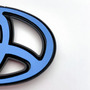 Emblema Hilux Toyota Negro Mate Platn Accesorio Lujo Pickup