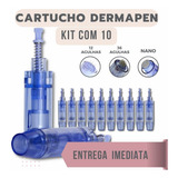 10 Cartuchos 36 Agulhas Dr Pen A1 M5 M7 A6 Mym N2 Dermapen