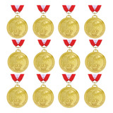 Medallas De Baloncesto Para Niños, Paquete De 12 Premios D.