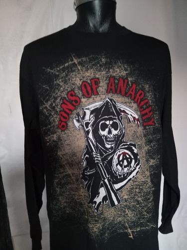 Sudadera Sons Of Anarchy 2xl Negra