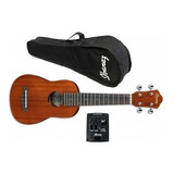 Ukelele Soprano Electroacustico Ibanez Uks10e Caoba + Funda