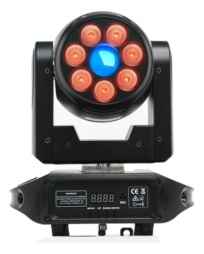 Moving Head Spot Led Osram 150w Prisma + Gobos + Disco Cor