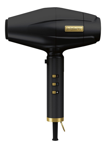 Babyliss Pro Black Fx Secador Profesional De Cabello 2200w Color Negro