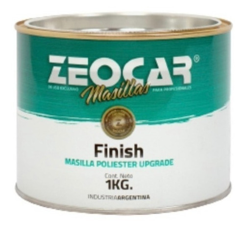 Zeocar Masilla Finish Poliester X 1 Kg Pixel Group