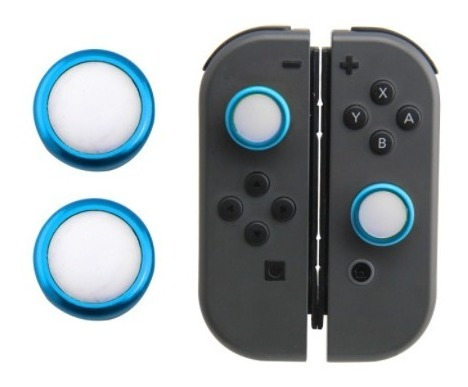 2 Thumbstick Caps Compatible Con Joycon De Nintendo Switch