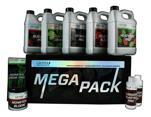 Grotek Mega Pack Fertilizantes Todo En Uno Growing Kit