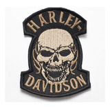 Patch Bordado Harley Davidson Old School Hdm031l075a099