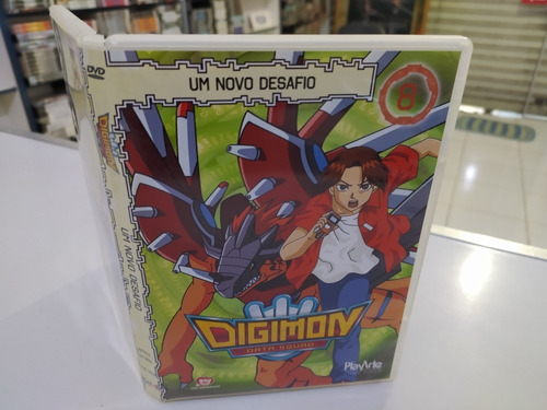 Dvd Digimon Data Squad Um Novo Desafio - Vol. 8 - Dvd Origin