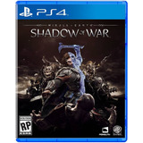 Middle Earth Shadow Of War Ps4