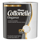 Kleenex Cottonelle Elegance Xl Papel Higiénico 4 Rollos