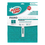 Pano Com Furo Microfibra Para Chão Flash Limp 80 X 100cm 