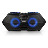 Parlante Portátil Potenciado Crown Mustang Djs-650bt 2woofer