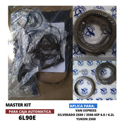 Master Kit 6l90e Silverado 2500/ Rey Camion / Van / Yukon Foto 3