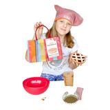 Juego Kit  De Cocina Infantil Niños Chef Cocinar Bolsa