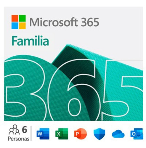 Microsoft Office 365 Licencia 1 Año Para 6 Usuarios