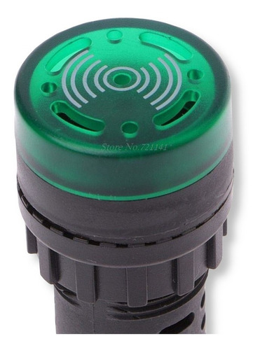 Buzzer Ad16-22sm Led Indicador Piloto Alarma Y Zumbador 110v