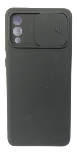 Carcasa Para Samsung Galaxy A02 De Silicona Negro