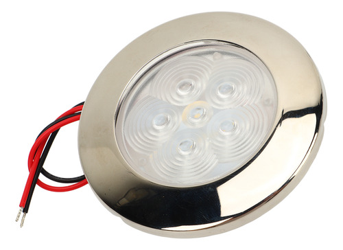 Lámpara Led Tipo Disco Dc12v Rv Para Barco, Montaje Empotrad