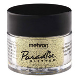 Mehron Makeup Paradise Aq Glitter (0.25 Oz) (dorado)