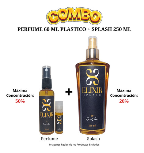 Combo Hombr Perf60ml+splsh250ml - L a $28