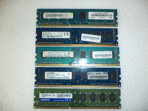 Memoria Ram Para Pc Ddr3 De 4gb 