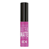 Idi Labiales Matte Larga Duracion Lipstick Liquido 4 Vibrant