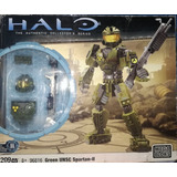 Mega Bloks Halo Green Unsc Spartan Ii Serie #96816