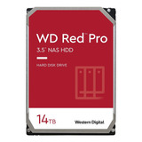 Disco Rígido Vermelho Western Digital 14tb 3.5 512mb Red Pro Sata3 Red Cor Vermelha