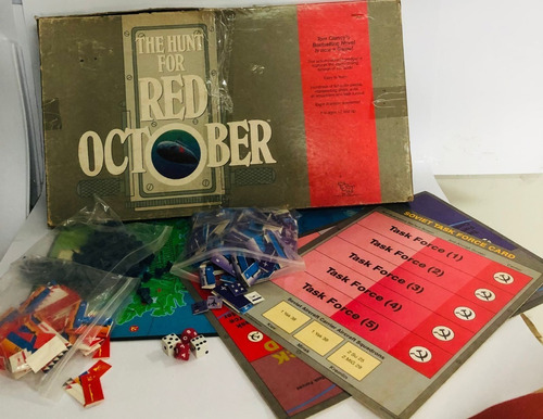 Jogo Board Game The Hunt For Red October  - Usado