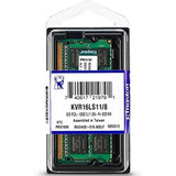 Memoria Ram Ddr3l 8gb 1600mhz 1.35v Low Voltage Kingston