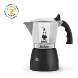 Cafetera  Italiana Moka Brikka Acero Inoxidable 2 Pocillos