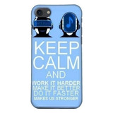 Funda Celular Daft Punk Keep Calm Azul Todos Los Cel *