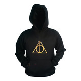 Sudadera Con Gorro Harry Potter Lentes Rayo  Varios Modelos