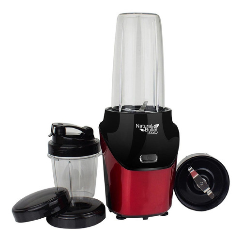 Procesador Alimentos Natural Bullet 1000w Tipo Nutribullet Color Rojo