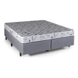 Cama Box Queen Size Herval St. Louis, Espuma D28, 56x158x198