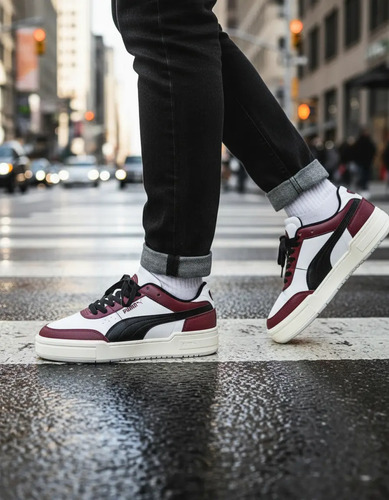 Tenis Puma Ca Pro Sport Mod 393280 Bordo Caballero 100% Original
